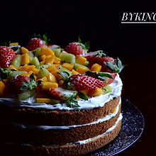 水果缤纷裸蛋糕