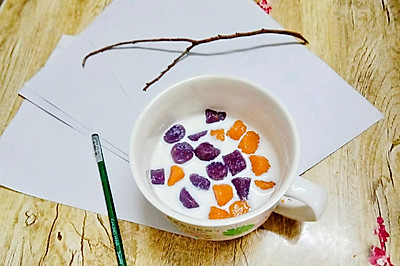 牛奶芋圆