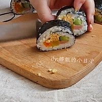 自制肉松寿司的做法图解4
