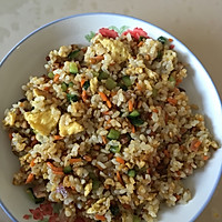腊肠蛋炒饭的做法图解6