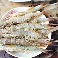 #我们约饭吧#香烤酱汁虾串的做法图解4