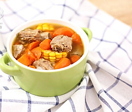 迷迭香：排骨玉米胡萝卜汤的做法