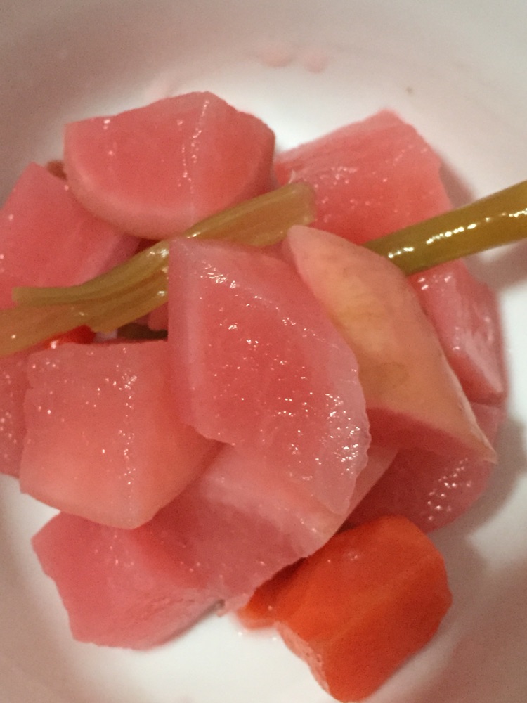 胭脂萝卜孕妇开胃小菜