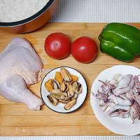 #智利贻贝中式烹法大赏#贻贝海鲜饭的做法图解1