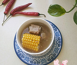 玉米排骨冬瓜汤的做法