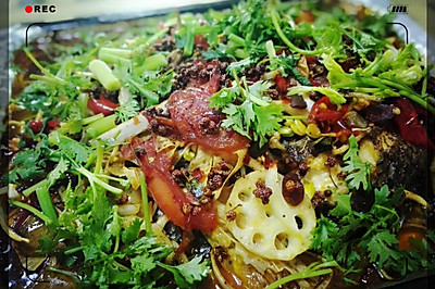 烤箱版麻辣烤鱼