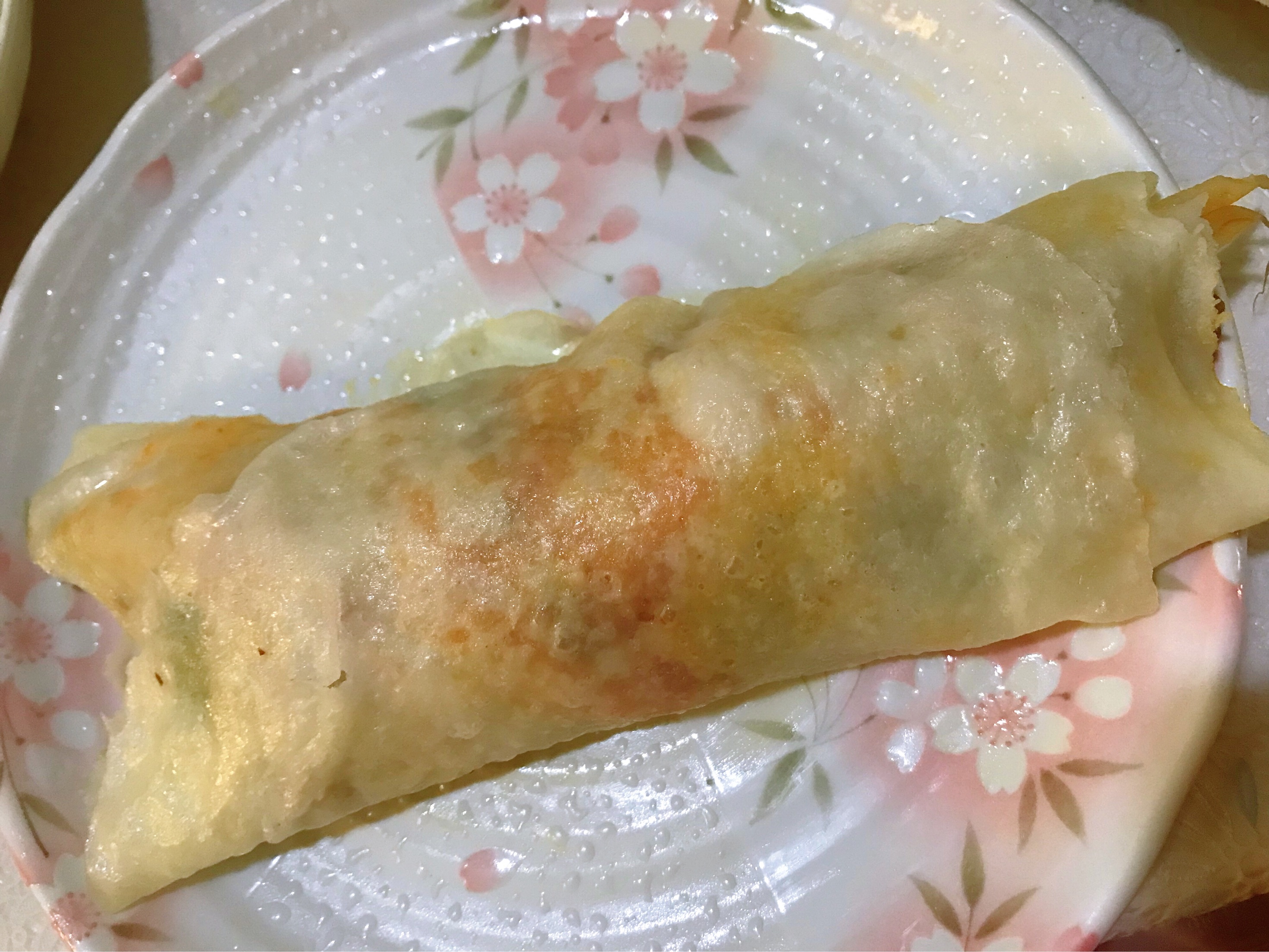 Dumpling skin spring cake