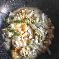 #冰箱剩余食材大改造#白菜炒豆腐的做法图解6