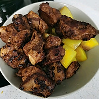 沈阳-豆角排骨烀饼的做法图解1