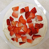 #一口新年味，全家享佳味#虎纹草莓生日蛋糕（独创）的做法图解3