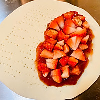 新鲜的草莓，非烤箱版的派Strawberry Pie的做法图解6