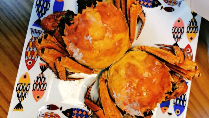 喵喵家私房海盐烤蟹锡纸版