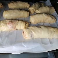 香葱海苔肉松面包卷的做法图解3