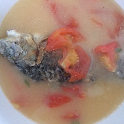 西红柿鲫鱼汤
