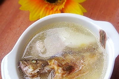 淮山小红斑鱼汤