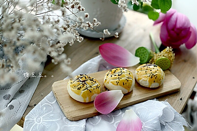 自制鲜花饼…荷花酥