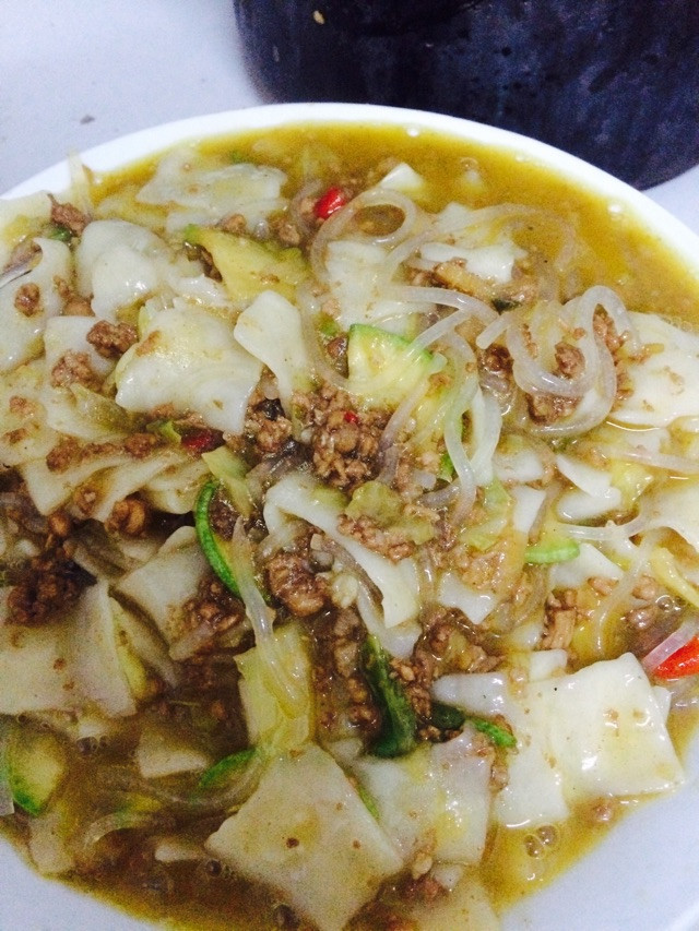 炒面片的做法