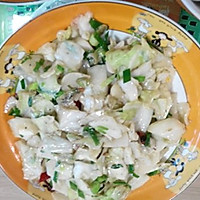 素炒圆白菜的做法图解3