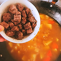 咖喱土豆牛肉饭❤️炸猪排的做法图解5