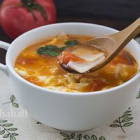 西红柿鸡蛋年糕汤的做法图解9