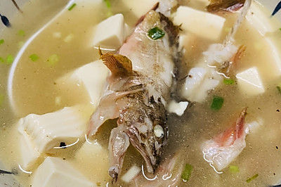 虎头鱼豆腐汤