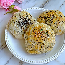 #橄榄中国味 感恩添美味#免揉面青椒肉丝酥饼