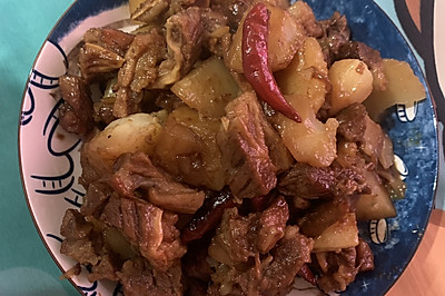 土豆炖牛肉