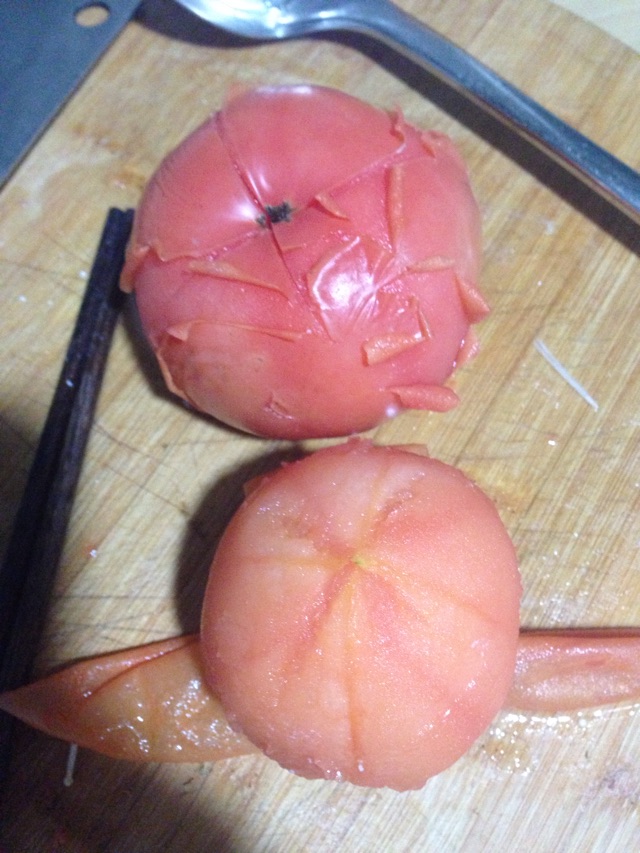 番茄肥牛金针菇的做法图解2