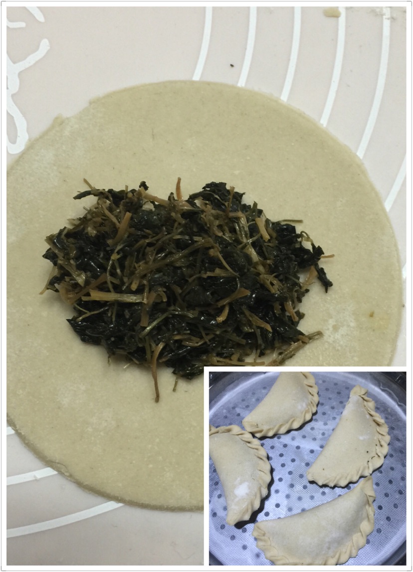 莜面草头干蒸饺#西贝莜面争霸赛#的做法图解6