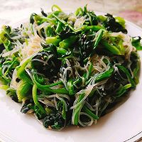菠菜拌粉丝的做法图解8