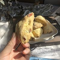 香葱火腿咸司康ukoeo高比克风炉制作的做法图解10