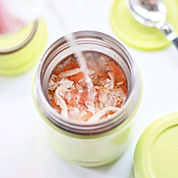 胡萝卜燕麦鸡丝暖胃粥的做法图解6