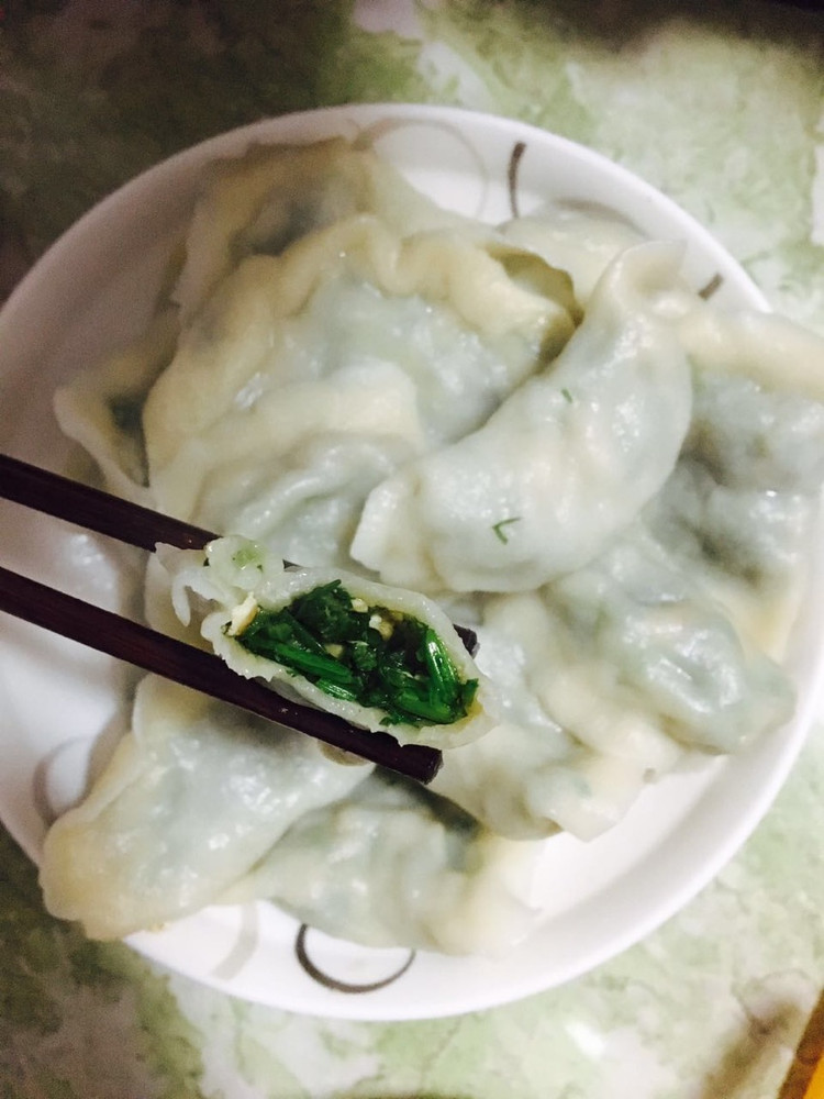 茴香鸡蛋饺子的做法
