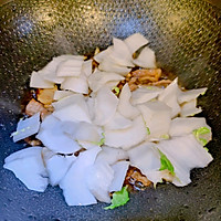 #东古家味美食#白菜炒年糕的做法图解5