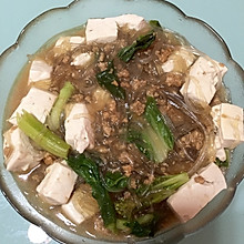 豆腐肉末粉丝汤