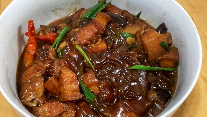家庭版猪肉炖粉条