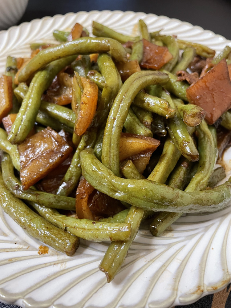 肉皮豆角懒人版的做法