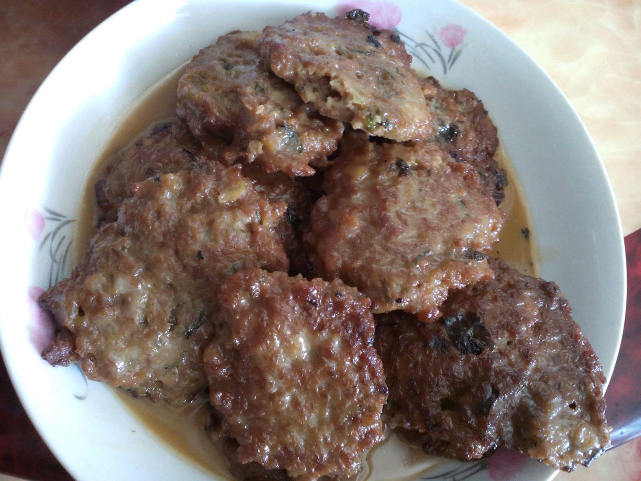 黄瓜肉饼的做法图解9