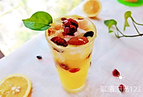 #轻饮蔓生活#酸酸甜甜的蔓越莓菠萝冰饮的做法