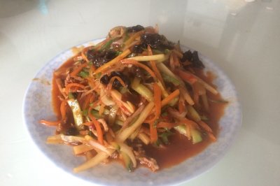 简单可口怀旧鱼香肉丝