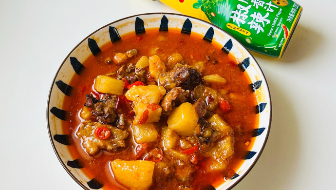 椒辣鸡烧土豆