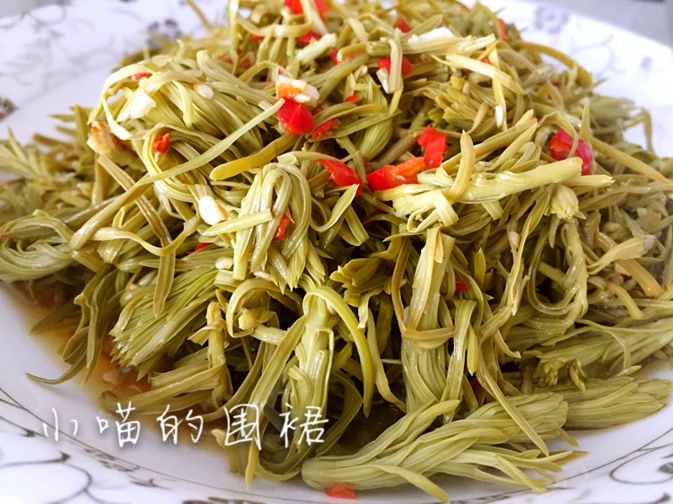 小喵秘制云南特色野菜的做法图解1