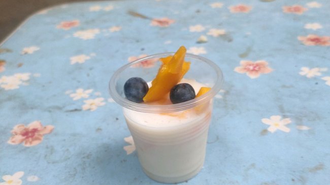 炎热夏天必备甜点  芒果牛奶布丁的做法