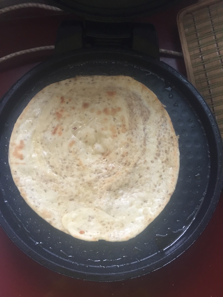 芝麻盐薄饼的做法图解9