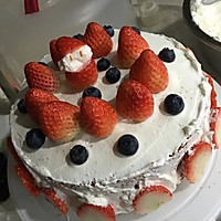 草莓鲜奶油戚风蛋糕的做法图解11