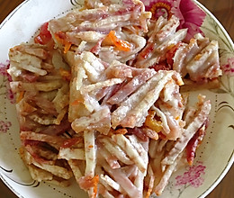 广式腊味芋丝糕的做法
