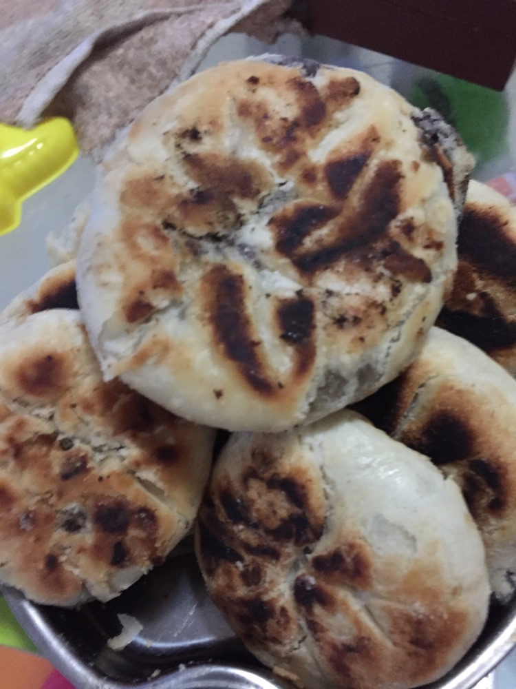 平底锅红豆饼