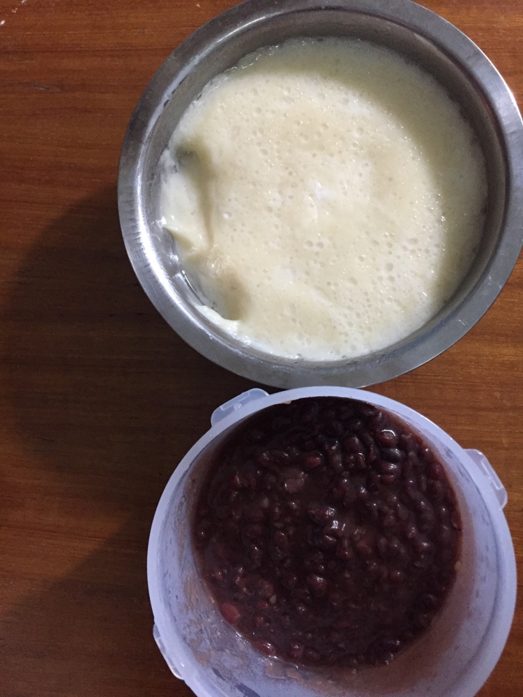 红豆糯米糍的做法图解2