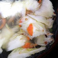 白菜牡蛎炖冻豆腐的做法图解4