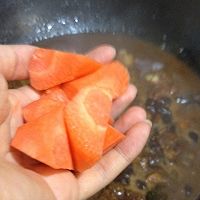 胡萝卜炖排骨的做法图解5